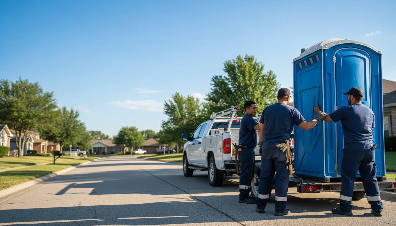 Portable Toilet Rental in Larue, TX near me